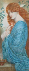 Proserpine after Gabriel Dante Rossetti